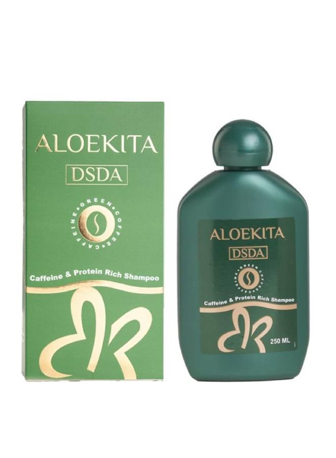 Aloekita - Caffeine & Protein Rich Shampoo Especially For Covered Hair 250ml - Image 1