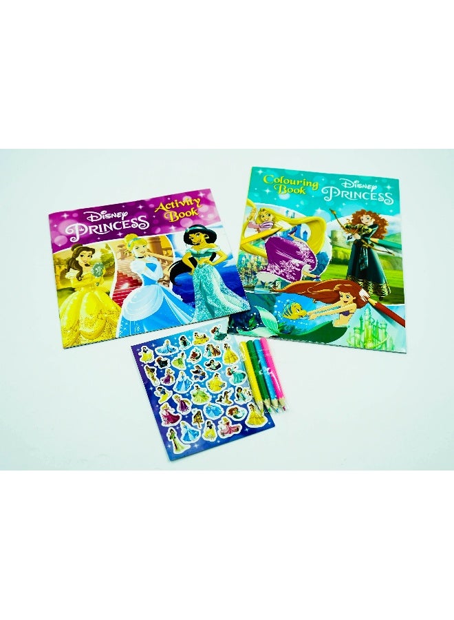 2-In-1 Activity Bag Disney: Disney Princess Mixed: Activity Pack Paperback English by Bonnier Books - 2018 - Image 4