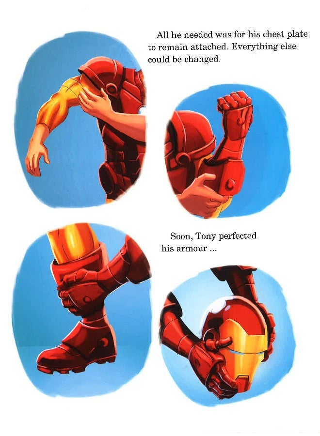 Marvel Iron Man: An Origin Story Hardcover English by Parragon - Image 5