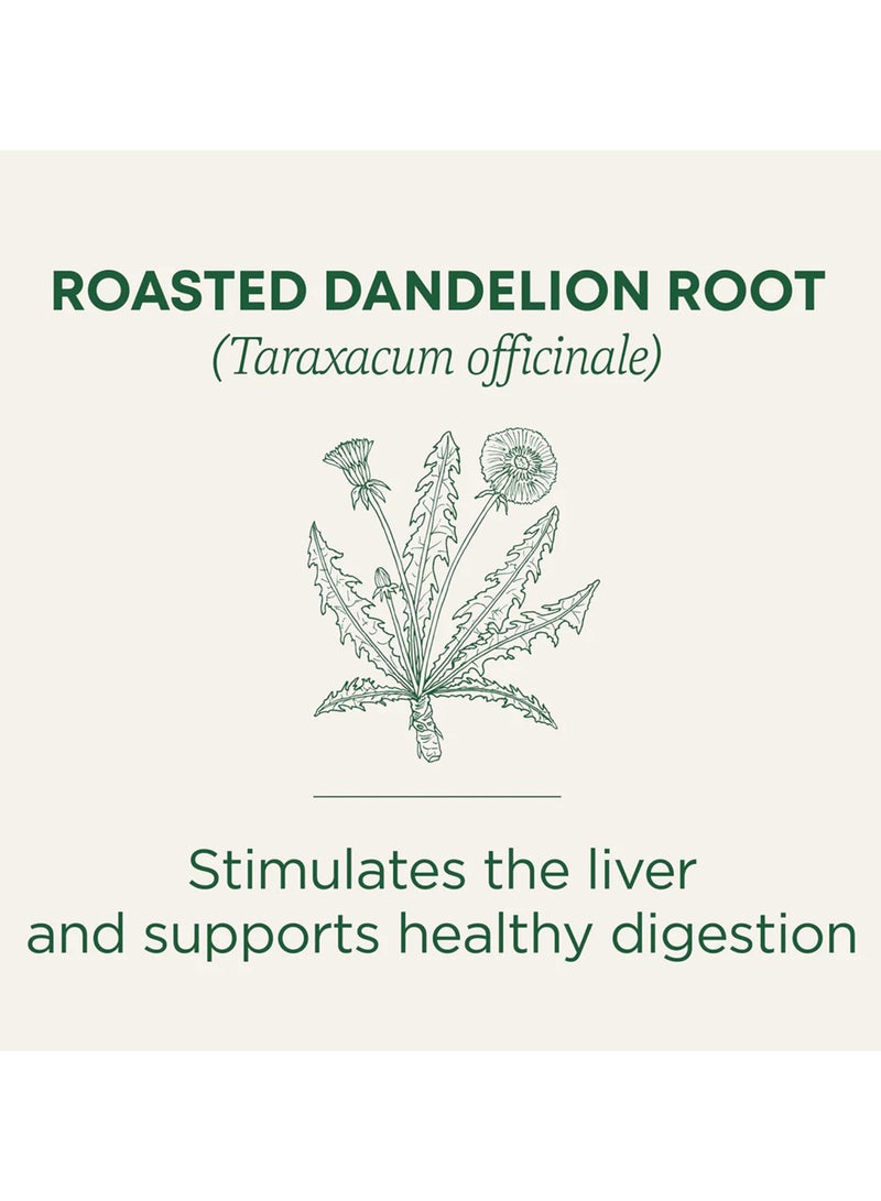 Traditional Medicinals Organic Roasted Dandelion Root, Ideal for Detox and Digestion, Caffeine Free, 16 Tea Bags  - Image 2
