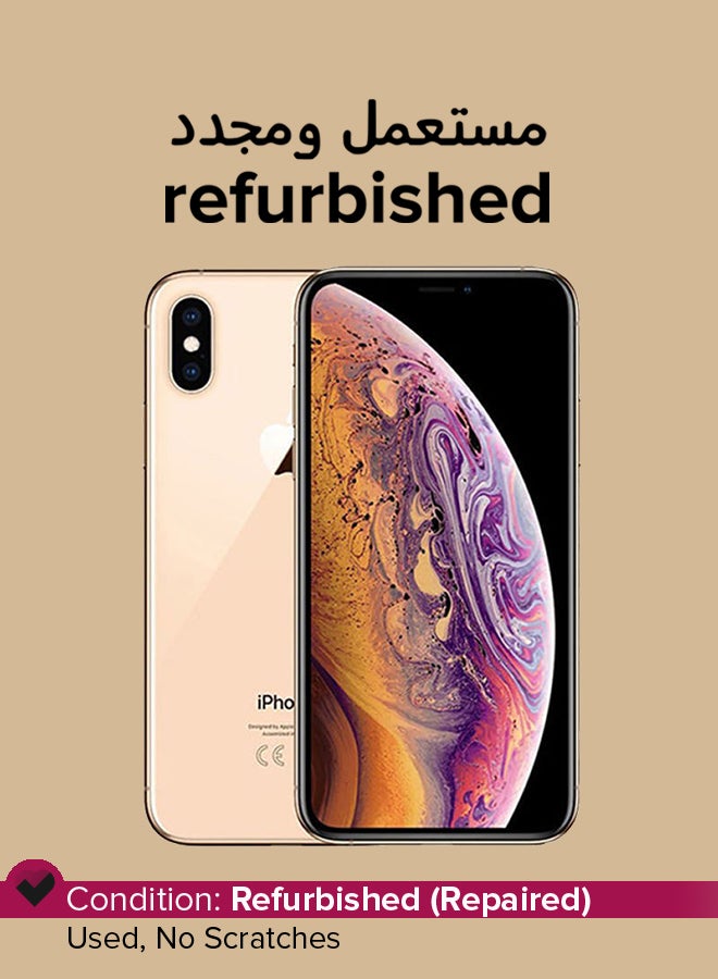 Apple Refurbished - iPhone XS Max 256GB Gold 4G With Facetime - International Version - Image 1