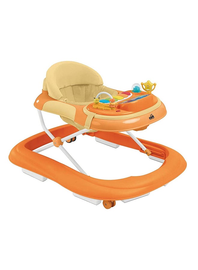 cam - Giocando Baby Walker, Kids, Toddler, Push, Learning, Round, Activity Walker, Adjustable, Foldable - Oranges - Image 1