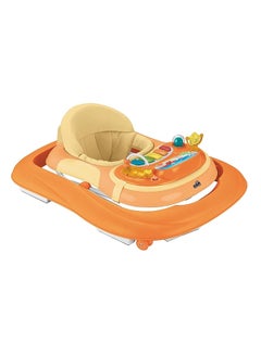 cam Giocando Baby Walker, Kids, Toddler, Push, Learning, Round, Activity Walker, Adjustable, Foldable - Oranges  - Image 3