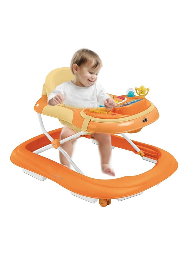 cam - Giocando Baby Walker, Kids, Toddler, Push, Learning, Round, Activity Walker, Adjustable, Foldable - Oranges - Image 1