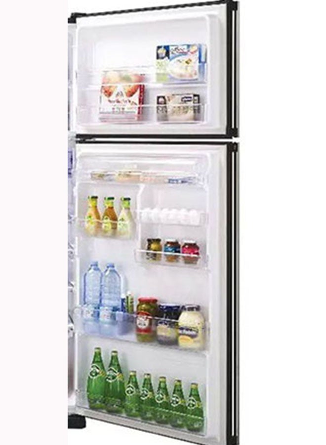 SHARP - Refrigerator Inverter no Frost With 2 Glass Doors And Plasmacluster - 250 W SJ-GV58A(RD) Red - Image 1