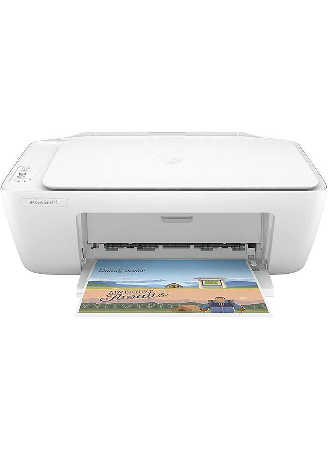 HP طابعة ديسك جت 2320 الكل في واحد أبيض - Image 1