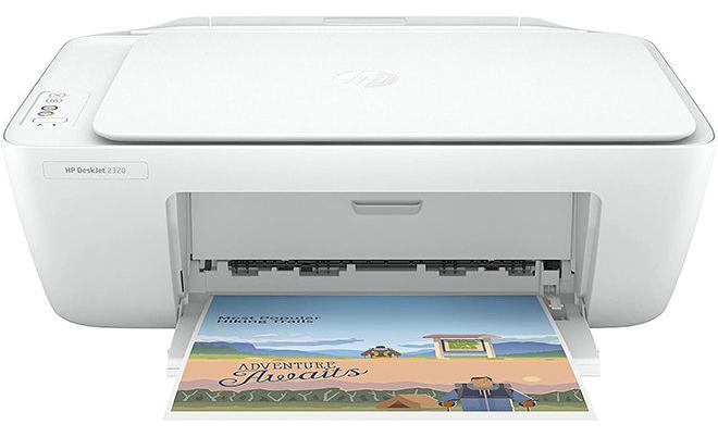 HP DeskJet 2320 All-in-One Printer - Printer Cable Not Included, Print, Copy, And Scan (7WN42B White - Image 1