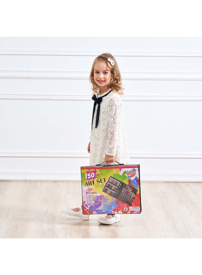 150-Piece Deluxe Art Set Multicolour - Image 5