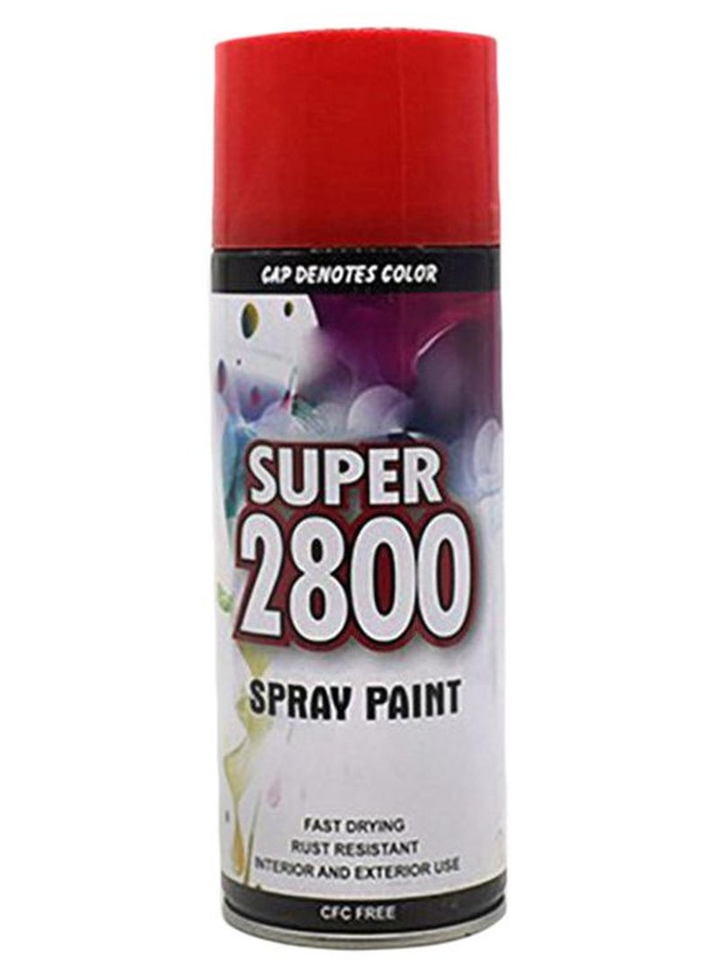 Super 2800 Spray Paint Red 300ml