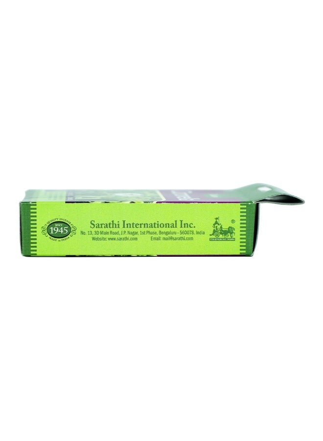 Tulasi Citronella Dhoop Incense Cones for Pooja, Prayer, Meditation & Home Fragrance, 1 Pack Citronella - Image 2