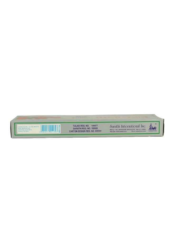 Tulasi Real Rose Incense Sticks (Agarbatti) for Pooja, Prayer, Meditation & Home Fragrance, 100 Sticks, 1 Pack - Image 3