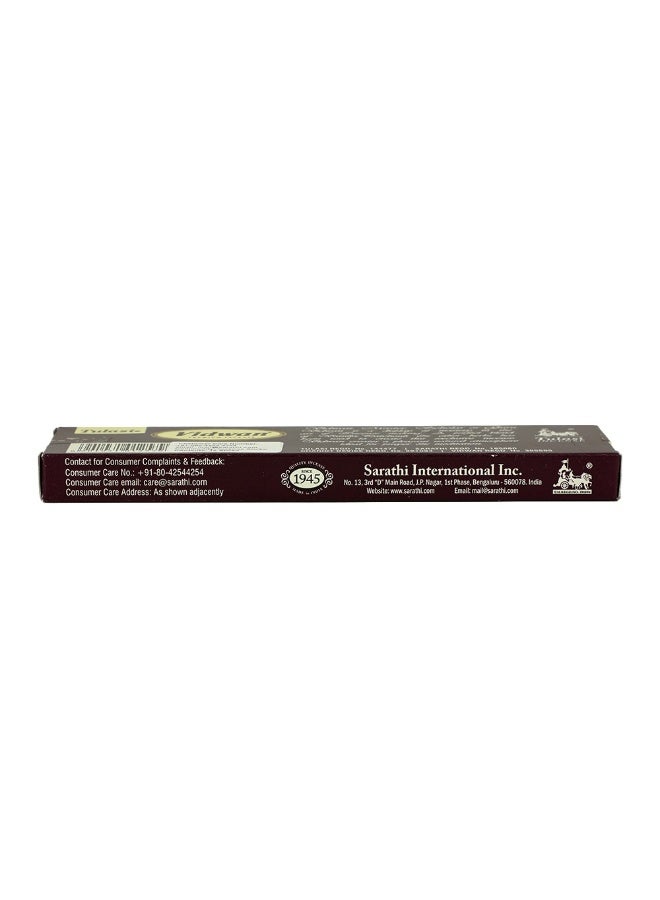 Tulasi Vidwan Incense Sticks (Agarbatti) for Pooja, Prayer, Meditation & Home Fragrance, 1 Pack - Image 2