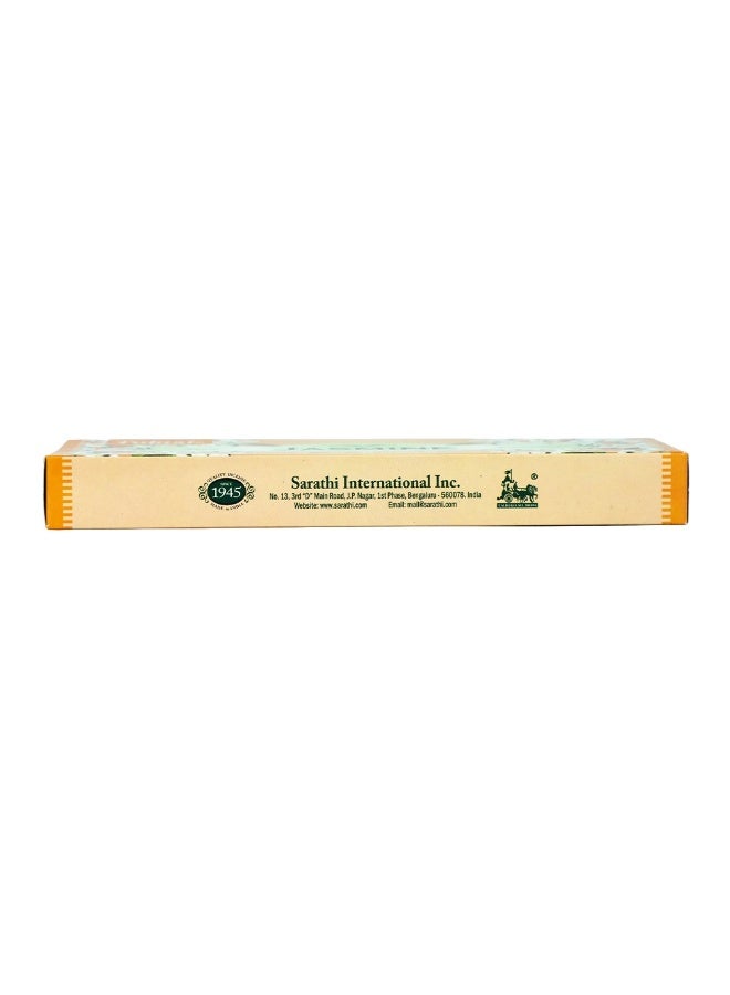 Tulasi Jasmine Incense Sticks (Agarbatti) for Pooja, Prayer, Meditation & Home Fragrance, 1 Pack - Image 2