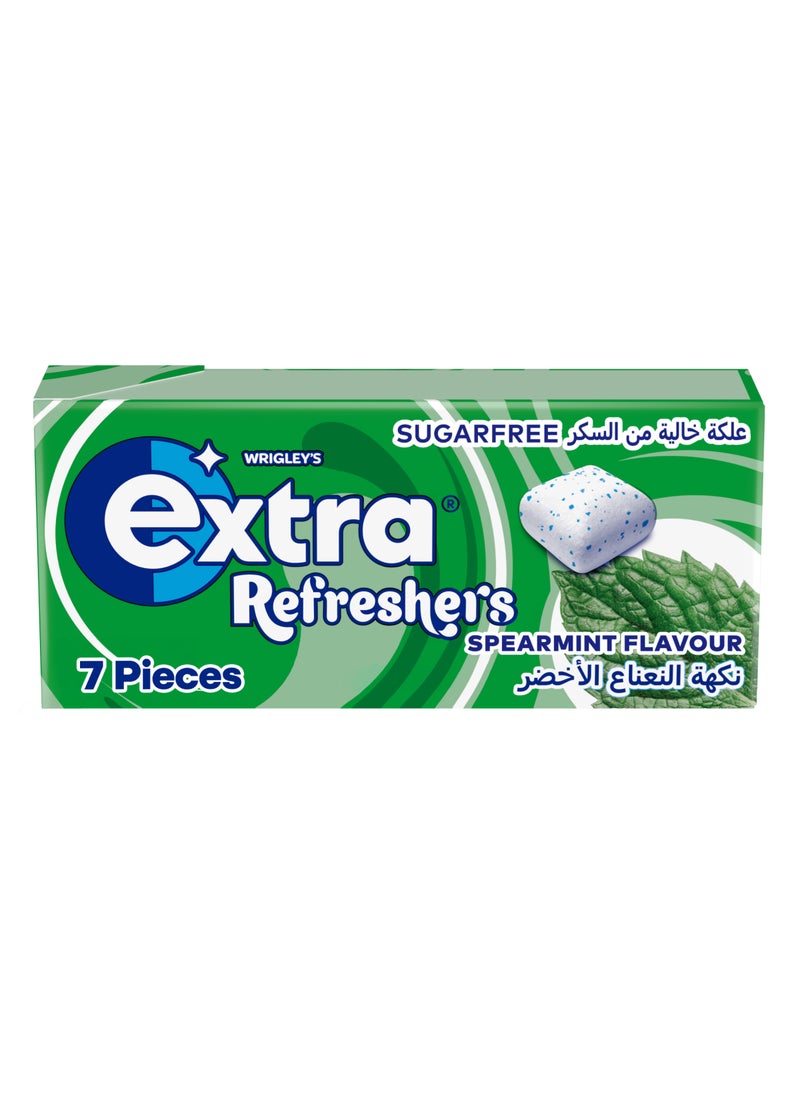 ريجليز علكة إكسترا ريفريشيرز خالية من السكر بنكهة النعناع 15.6جرام - Image 1