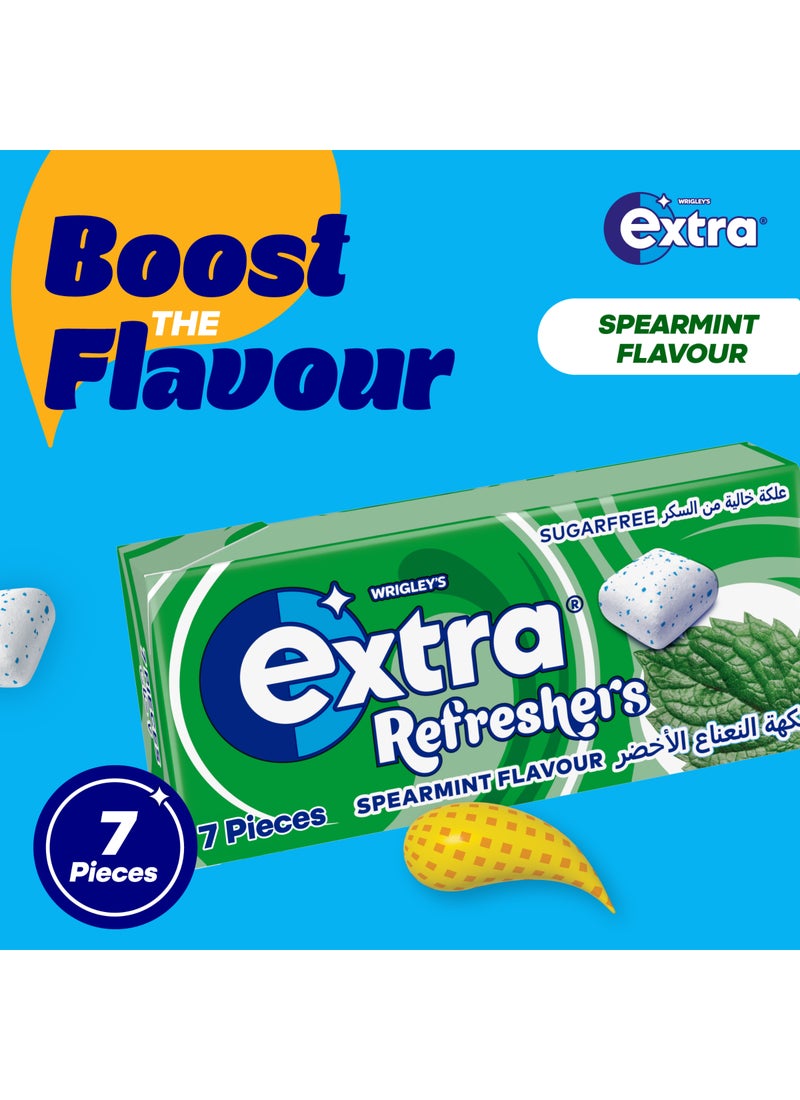 ريجليز علكة إكسترا ريفريشيرز خالية من السكر بنكهة النعناع 15.6جرام - Image 3
