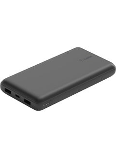 belkin BoostCharge Power Bank, Usb-C Portable Charger With 1 Usb-C Port And 2 Usb-A Ports, Battery Pack For Up To 15W Charging, Iphone Power Bank, Samsung Power Bank, Charging For Airpods And Ipad Black  - Image 2