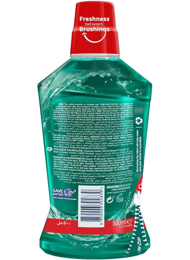 Pack Of 2 Plax Fresh Mint Mouthwash 500ml - pnsku/N39777350A/45/_/1732554818/291f6098-da69-4352-ab47-818794000ee5