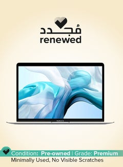 Renewed - MacBook Air 13.3-Inch Retina Display, Core i5 Processor/8GB RAM/256GB SSD/Integrated Graphics/Arabic Keyboard 2018 Silver Silver