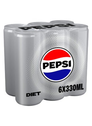 علب مشروب الصودا الغازي للحمية 330ملليلتر عبوة من 6 قطع - view 5