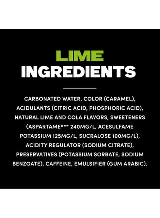 علبة مشروبات غازية خالية من السكر بدون نكهة الليمون - view 3