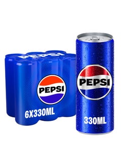 Carbonated Soft Drink Cans 330ml Pack of 6