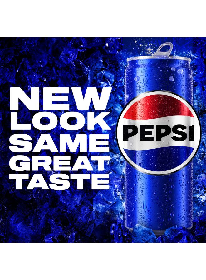 Pepsi - Carbonated Soft Drink Cans 330ml Pack of 6 - Image 1