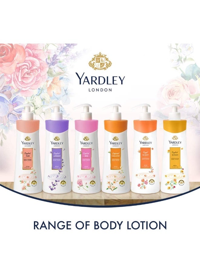 Yardley Pack Of 2 Moisturizing Body Lotion Imperial Sandalwood 400+200ml - Image 4