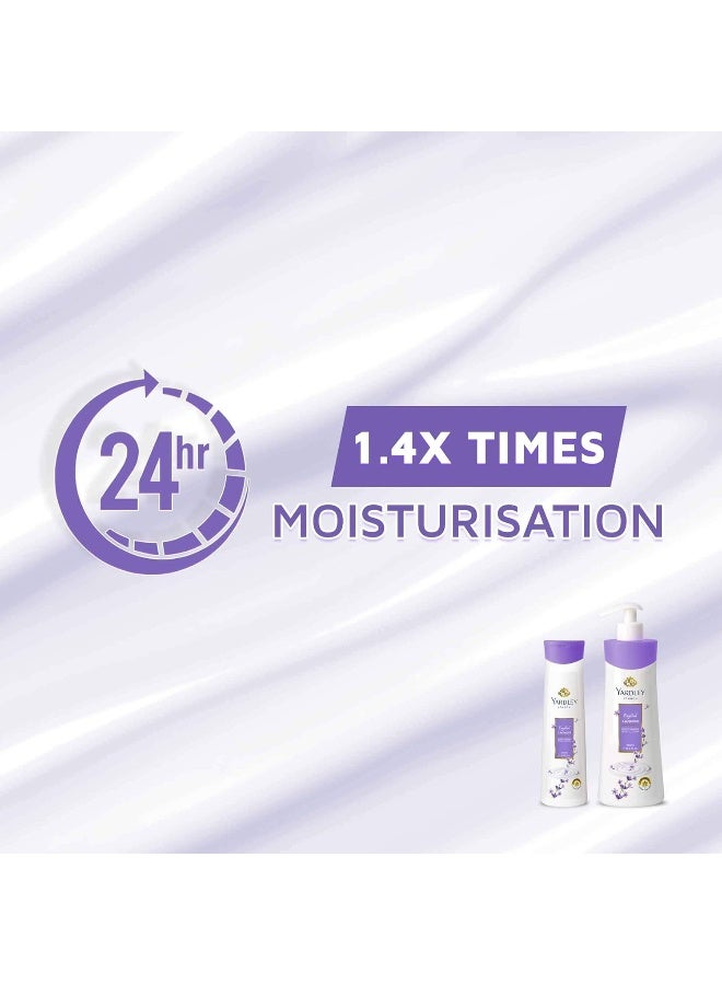 Yardley Body Lotion Lavender Pack Of 2 200ml - Image 3