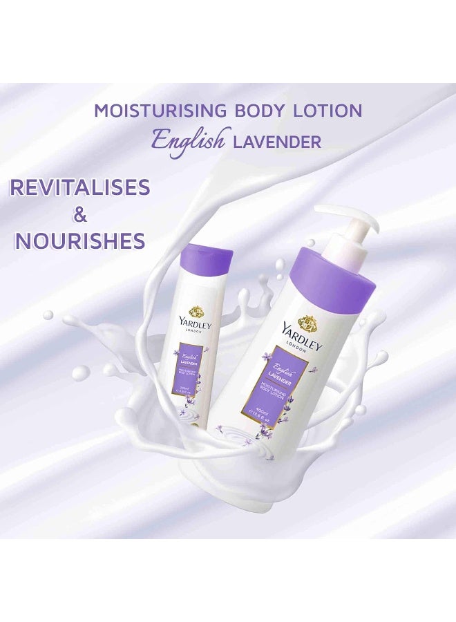 Yardley Body Lotion Lavender Pack Of 2 200ml - Image 2