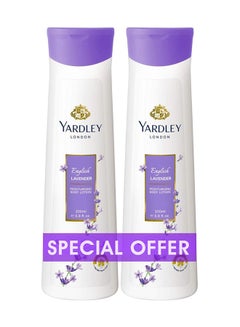 Yardley Body Lotion Lavender Pack Of 2 200ml  - Image 1