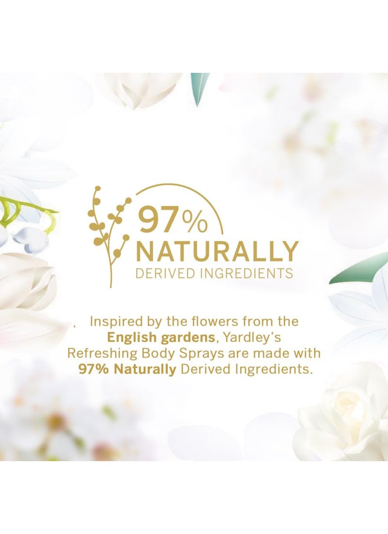 ياردلي بخاخ للجسم بعطر الأزهار والياسمين مجموعة من قطعتين 150ملليلتر - Image 4