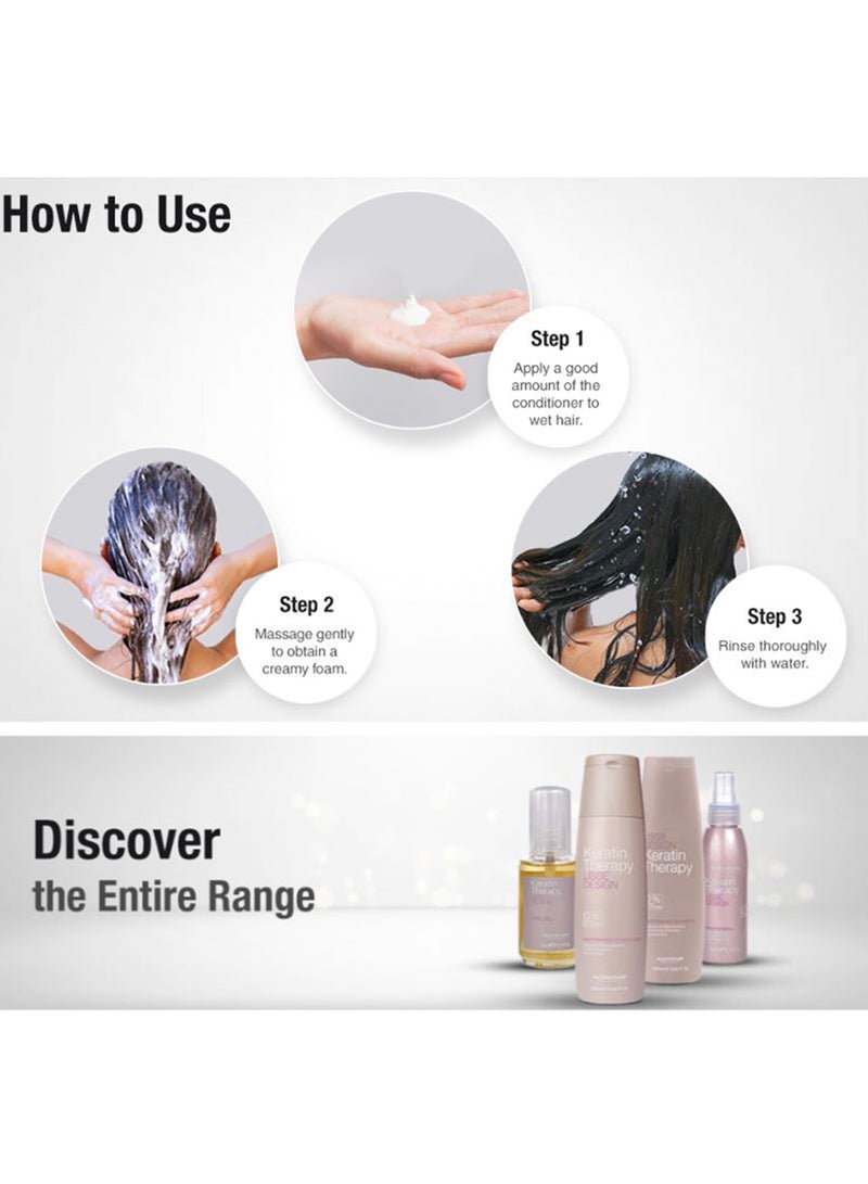 KERATIN Alfaparf Lisse Design Keratin Therapy Maintenance Shampoo 250ml - Image 4