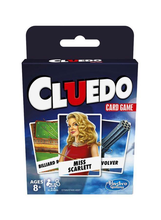 HASBRO - GAMING - Cluedo Card Game – Fast-Paced Mystery Game for Kids with a Twist on Classic Gameplay, Travel Game, 3-4 Players, Ideal for Kids Ages 8+ 1.9x9.21x14.29cm - Image 1