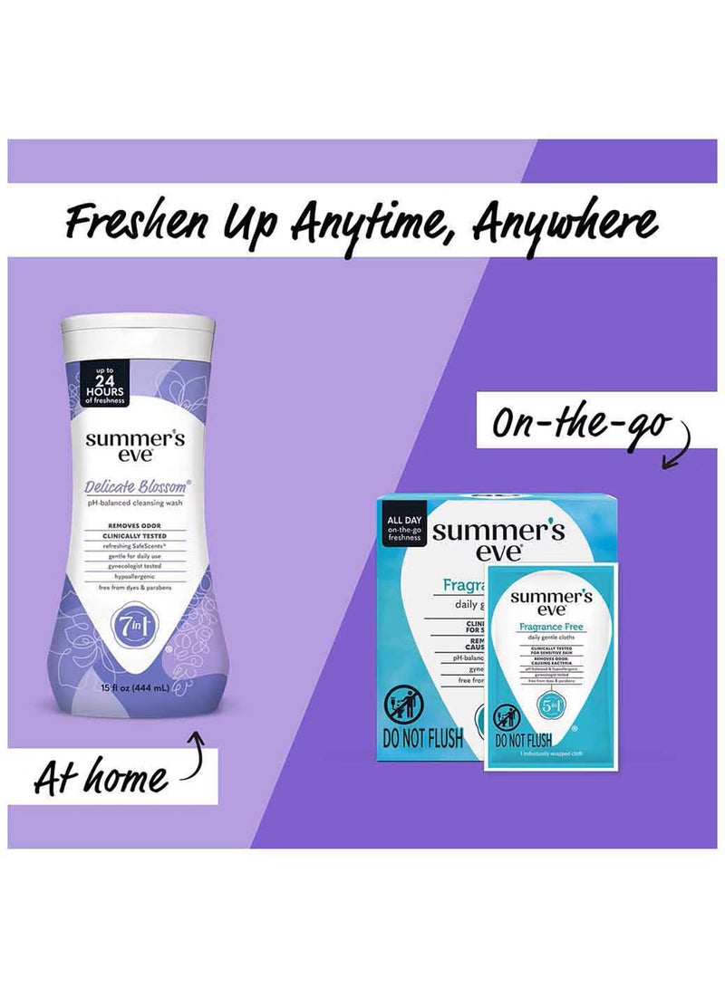 Summer's Eve Delicate Blossom Feminine Wash - Image 2