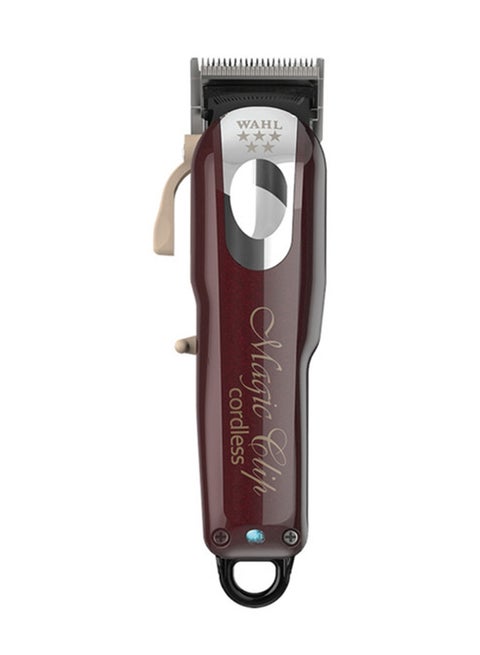 Magic Clip Cordless Maroon/Silver