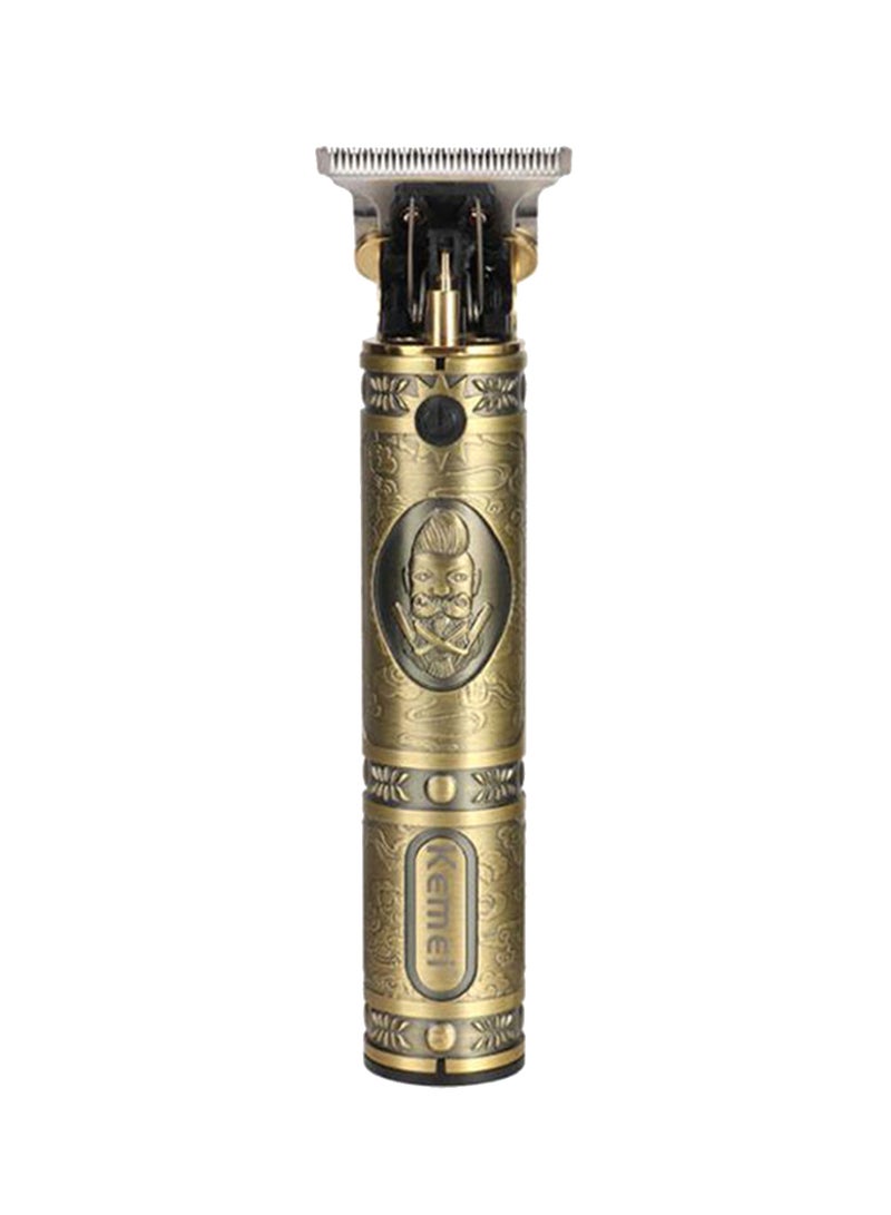 Kemei 7-Piece Professional Adjustable Blade Clipper Set 700B Gold/Black 64x30x40cm - Image 2