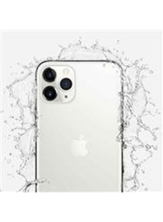 Renewed - iPhone 11 Pro Max 256GB Silver 4G With Facetime - International Version