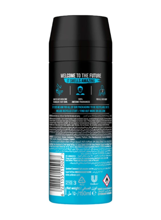 Axe Body Spray for Men Ice Chill 150ml  - Image 2