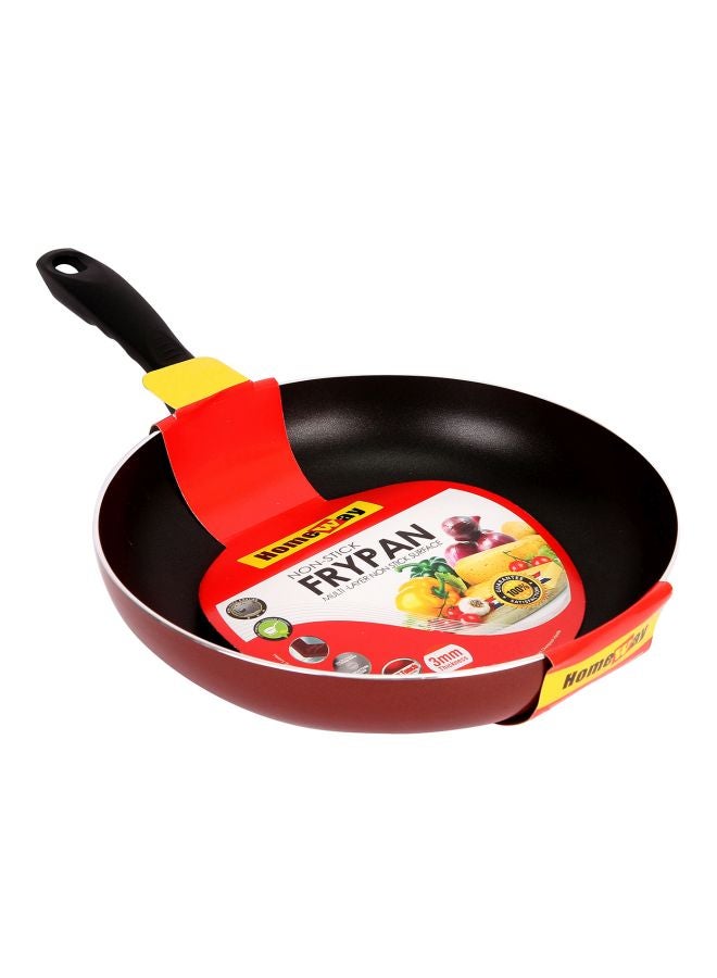 هومواي مقلاة بسطح مانع للالتصاق أحمر/أسود 26cmسم - Image 1