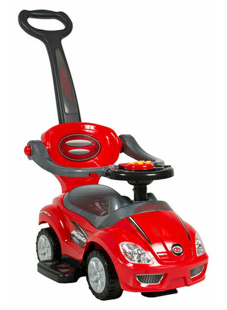 3-In-1 Push Ride On Car With Handle 62.5x30x35cm - Image 1