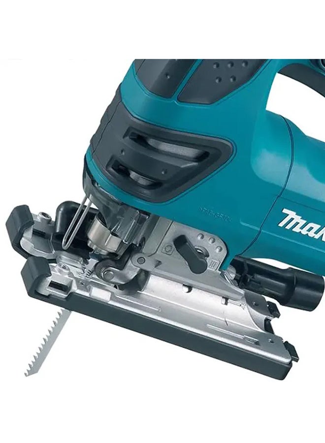 Makita - Jig Saw Machine, 720W, Cutting Capacity 135mm, 800~2800spm, 2.4kg Blue/Black/Silver 236x73x207mm - Image 1