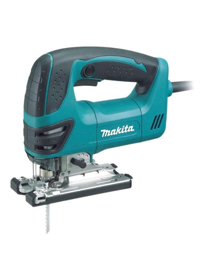 Makita - Jig Saw Machine, 720W, Cutting Capacity 135mm, 800~2800spm, 2.4kg Blue/Black/Silver 236x73x207mm - Image 1