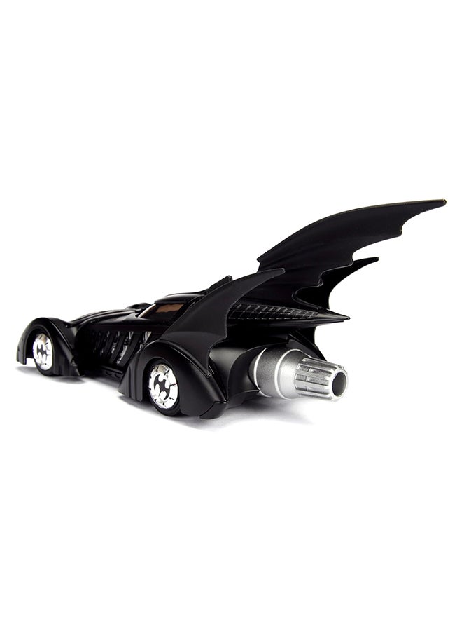 JADA Toys Metal Die-Cast Batman Forever Batmobile Figure, Toys for Kids and Adults – 1:24 Scale, Black - Image 3
