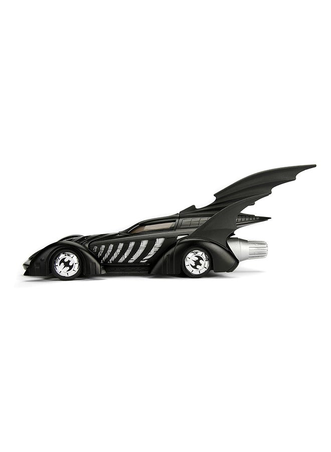 JADA Toys Metal Die-Cast Batman Forever Batmobile Figure, Toys for Kids and Adults – 1:24 Scale, Black - Image 5
