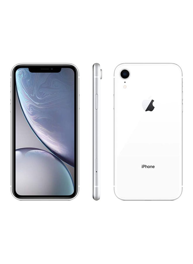 Apple - Renewed - iPhone XR 64GB White 4G With Facetime - International Version - Image 1