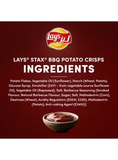 Lay's Stax BBQ Potato Crisps Chips 170grams  - Image 3