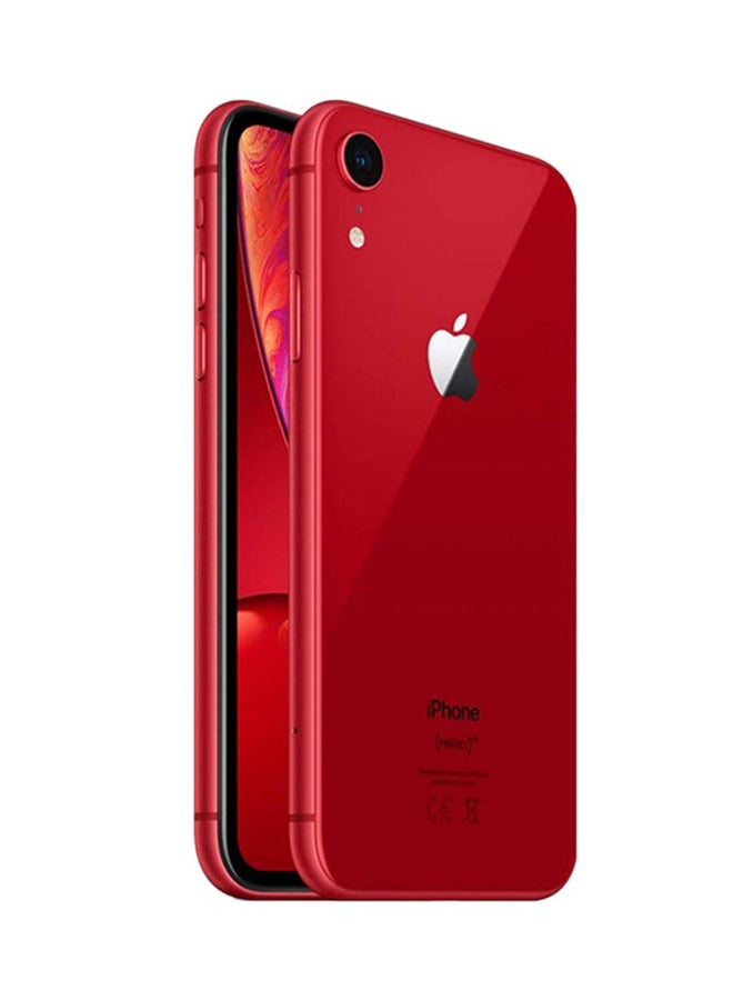أبل - مُجدد - هاتف آيفون XR بذاكرة داخلية سعة 128 جيجابايت ويدعم تقنية 4G LTE مع تطبيق فيس تايم بلون أحمر - Image 1