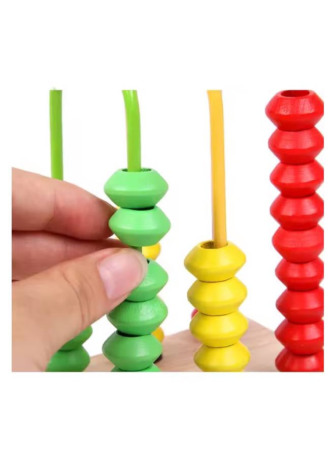 Happy Kids - Wooden Three-Speed Calculation Frame - Image 1