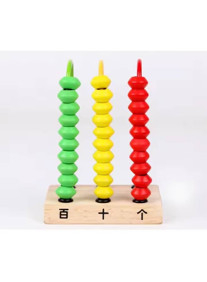 Happy Kids - Wooden Three-Speed Calculation Frame - Image 1
