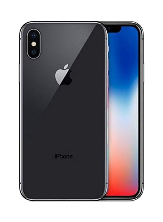 Apple - Renewed - iPhone X 256GB Space Grey 4G With Facetime - International Version - Image 1